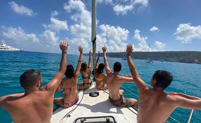 viajes en velero a formentera