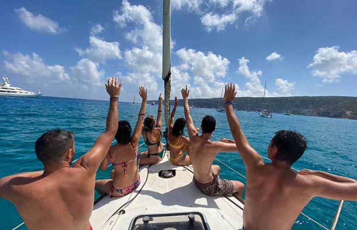 viajes en velero a formentera