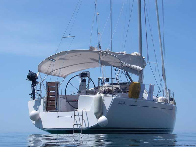 Alquiler de velero Hanse 400 en Ibiza y Barcelona